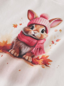 NAME IT Langærmet Bluse Votea Cloud Dancer Autumn Bunny